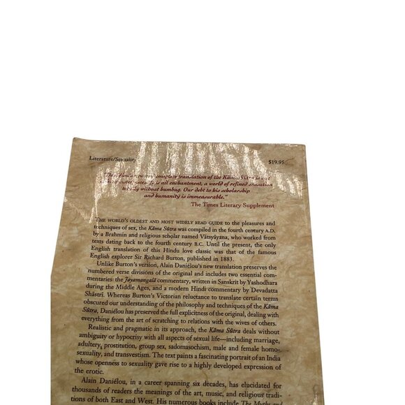 The Complete Káma Sútra By Alain Daniélou 1994 Paperback - Picture 5 of 16